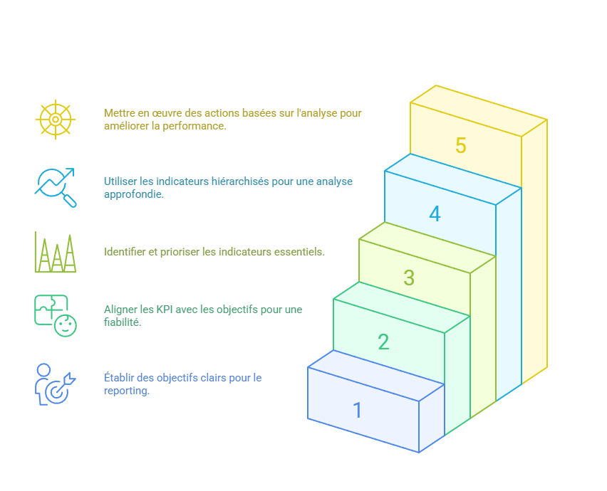Illustration de la hiérarchisation des indicateurs
